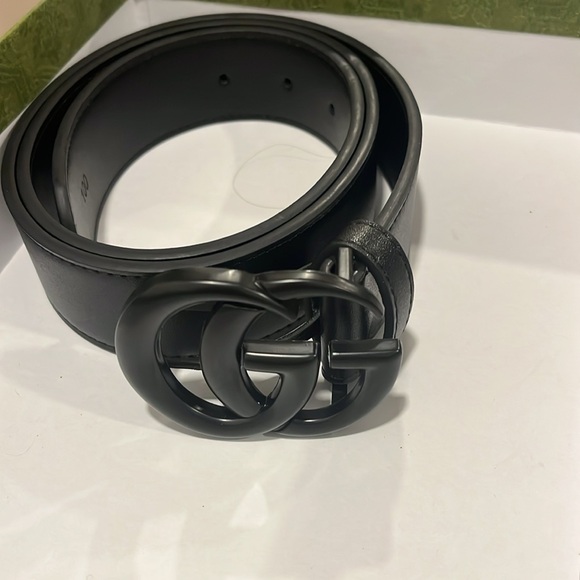 Gucci Belt All black like new - Picture 6 of 8